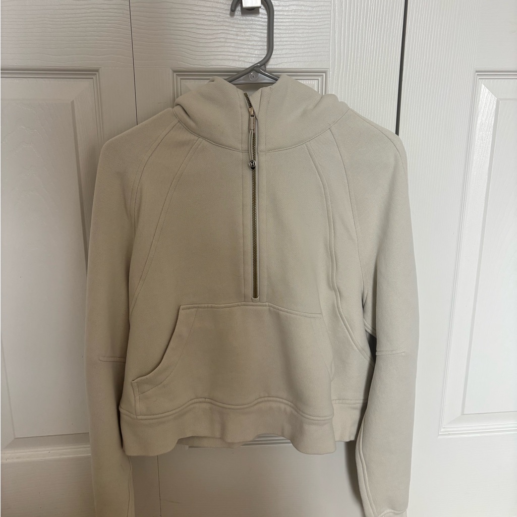 Lululemon Athletica Cream Hoodie